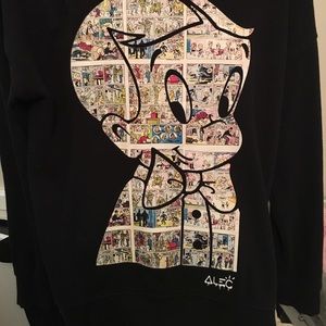 Richie Rich sweater with  6in zipper on side