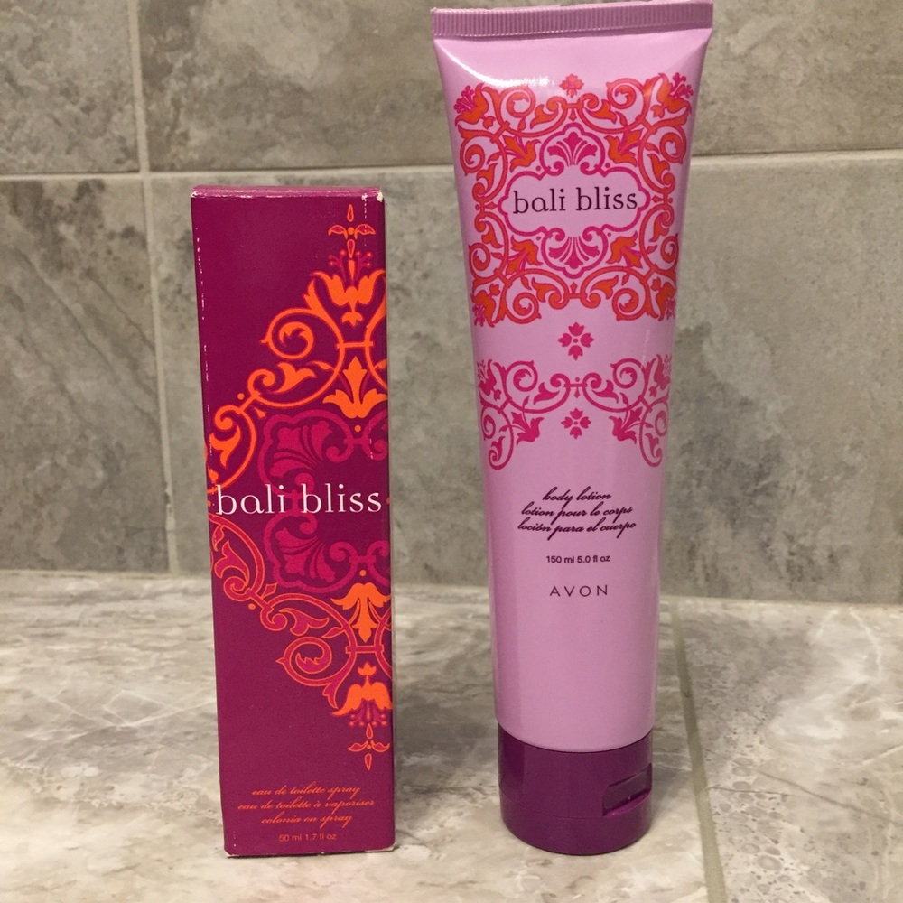 Avon Bali Bliss Perfume and Lotion