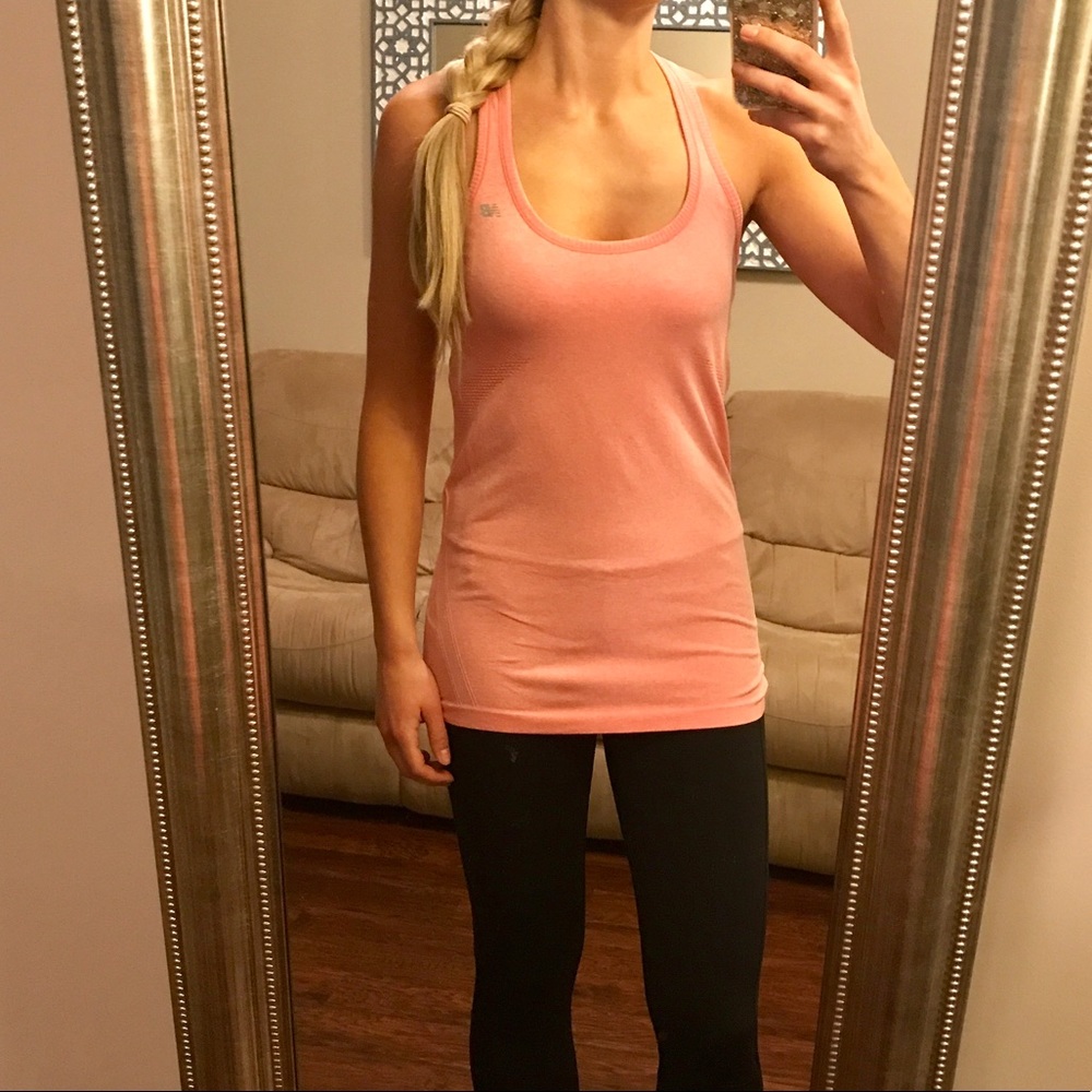 New Balance racerback workout run tank top