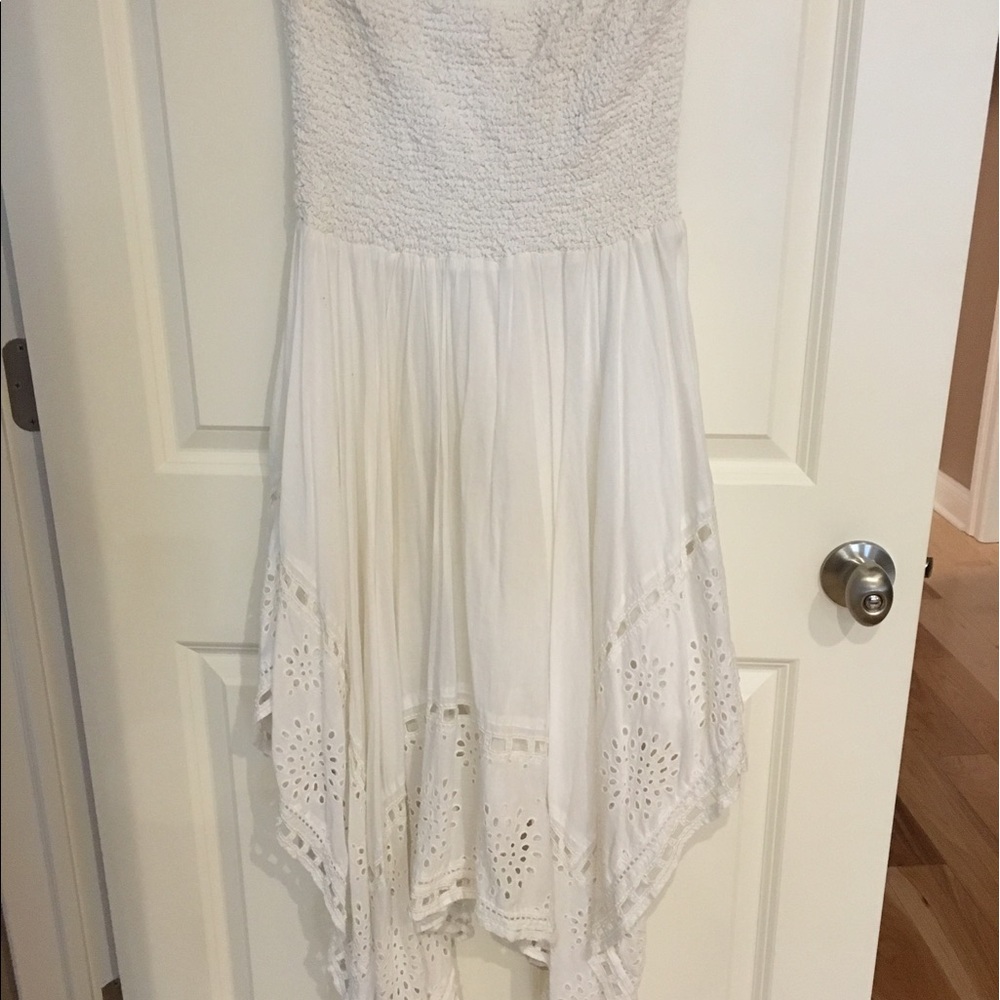 White summer dress
