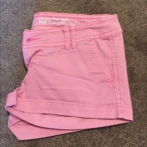 Low Rise Pink Shorts 🎀