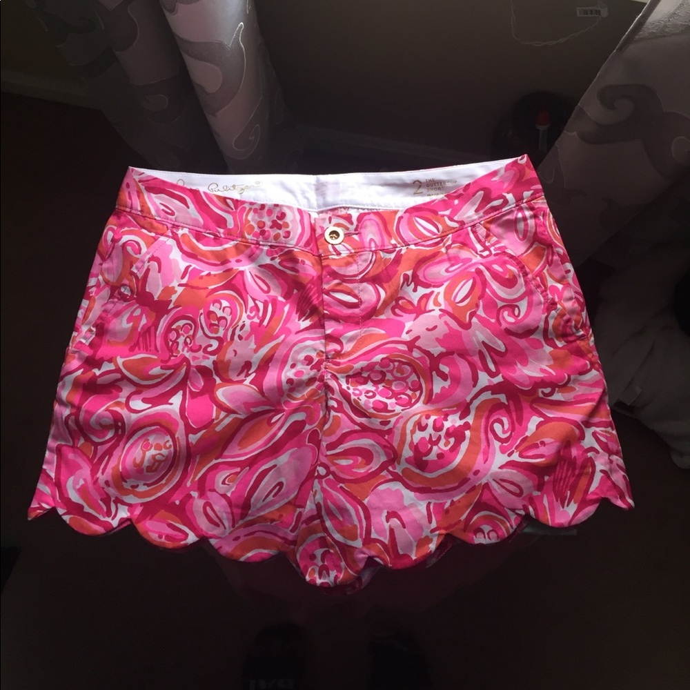 Lilly pulitzer buttercup shorts
