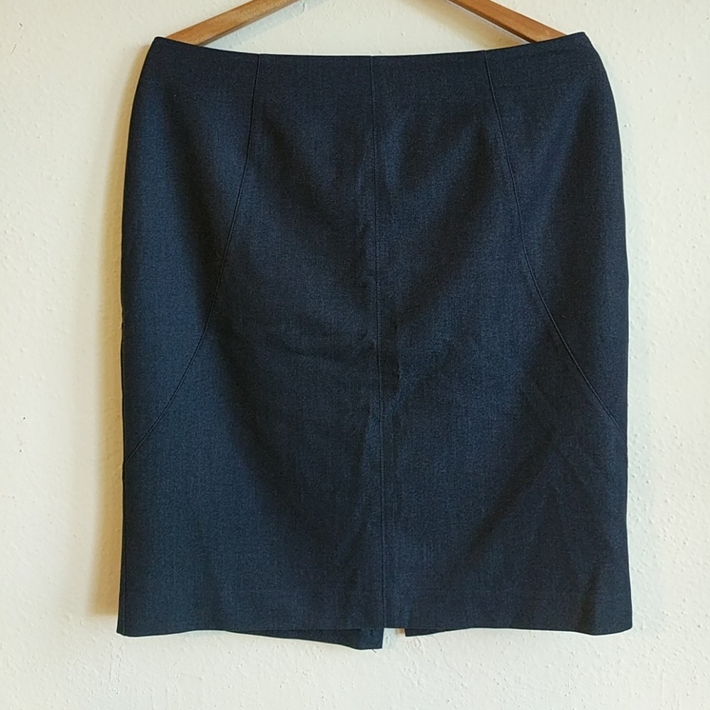 Dana Buchman skirt, dark grey