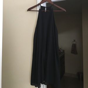 Everly High Neck Trapeze Dress