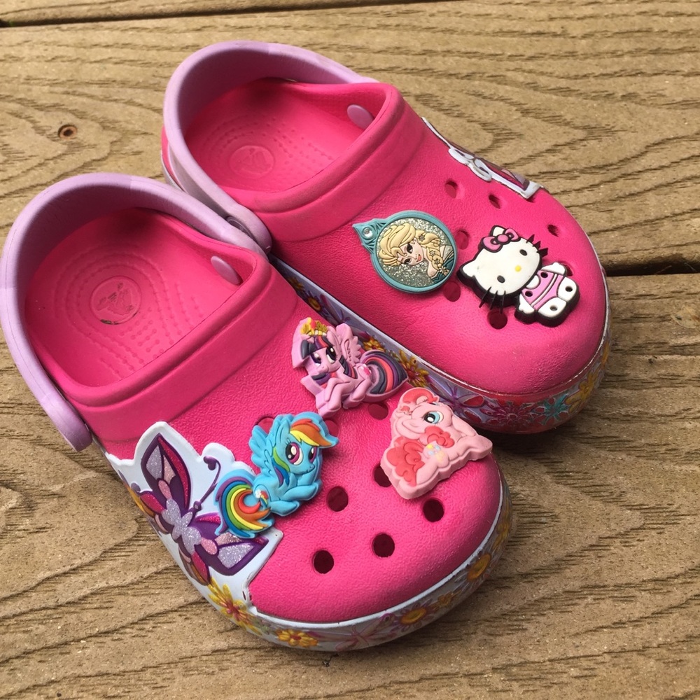 Pink CROCS