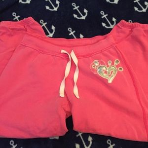 Pink Justice Girls Sweats with Sequins