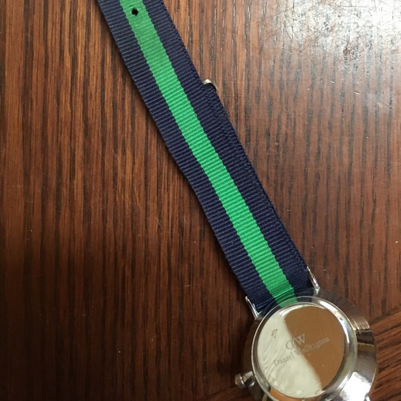 Daniel Wellington watch  green and blue strap