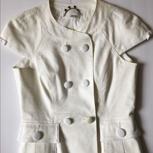 White cute top from Bebe!