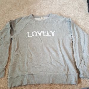 Jcrew lovely sweatshirt