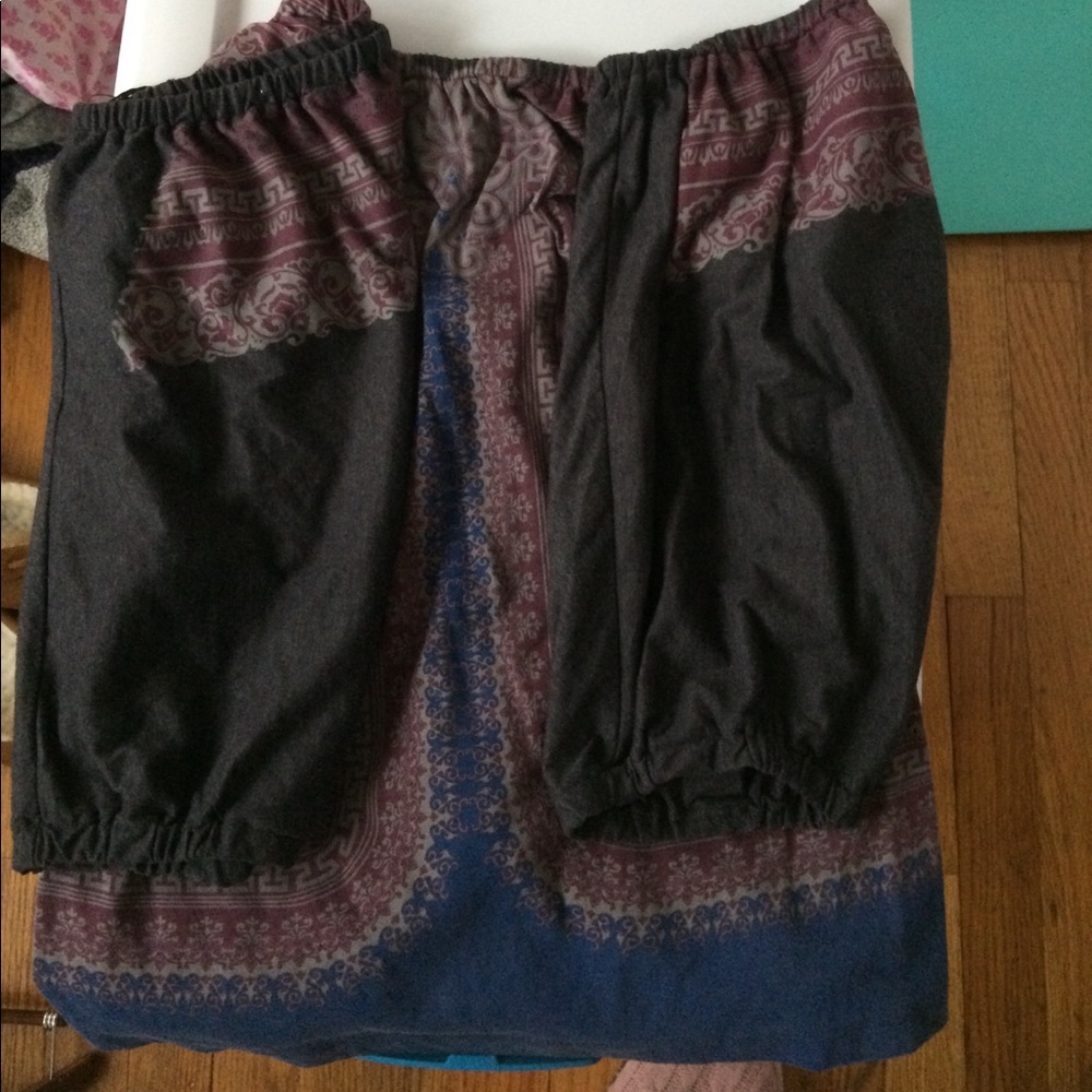 Free people off the shoulder shirt