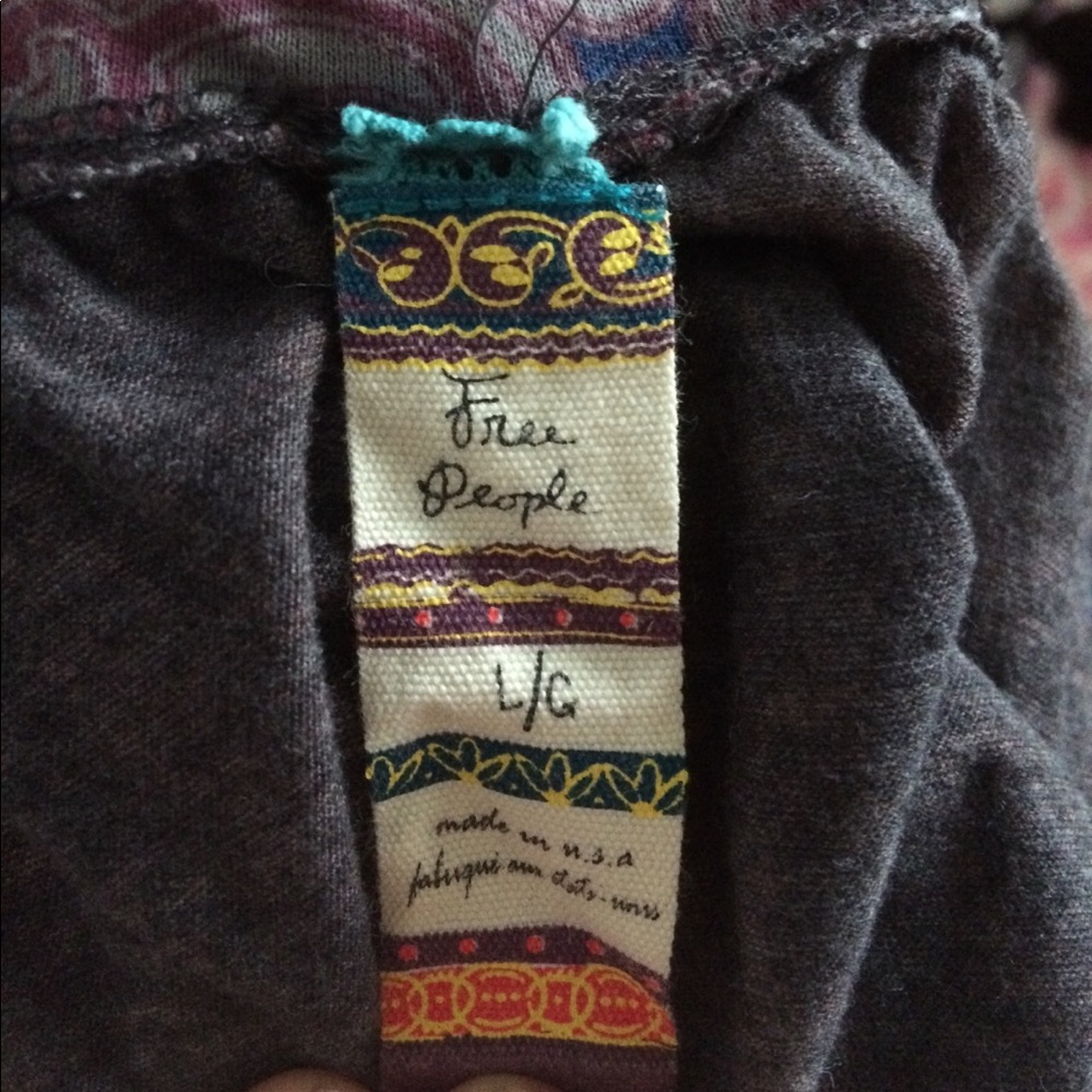 Free people off the shoulder shirt - Picture 3 of 4