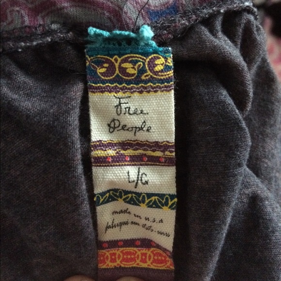 Free people off the shoulder shirt - Picture 3 of 4