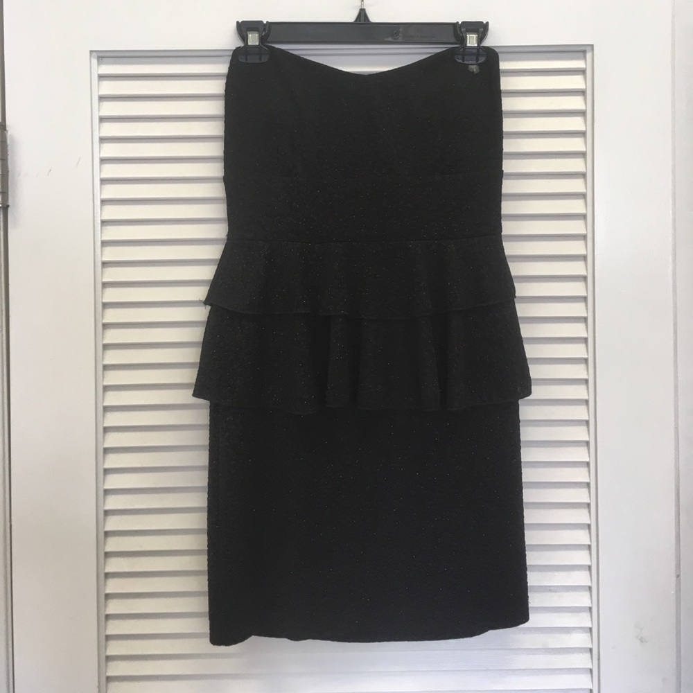 Windsor Black Strapless Dress