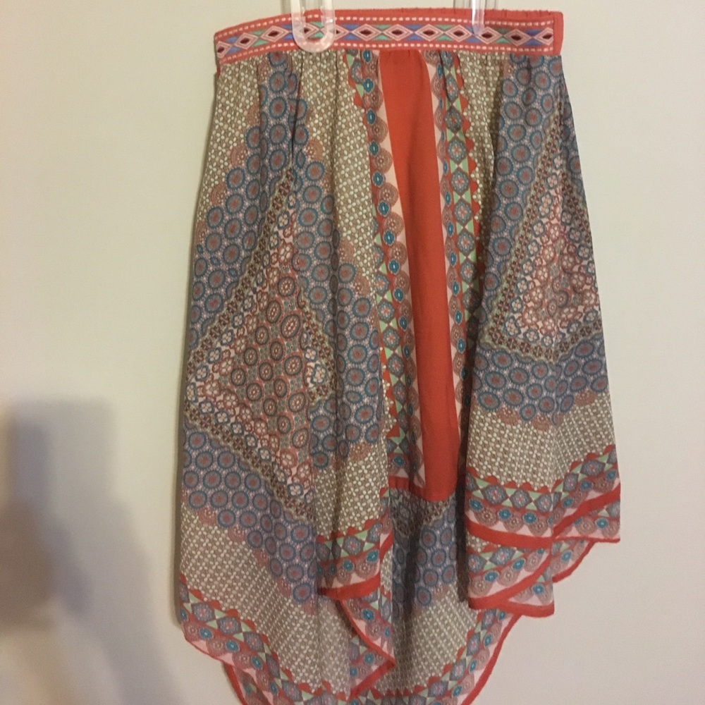 Scarf skirt new with out tags