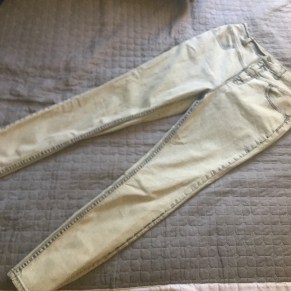 Bdg high rise seam ankle jeans