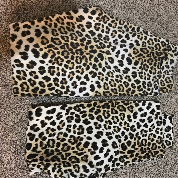 Leopard print leggings - Picture 1 of 3