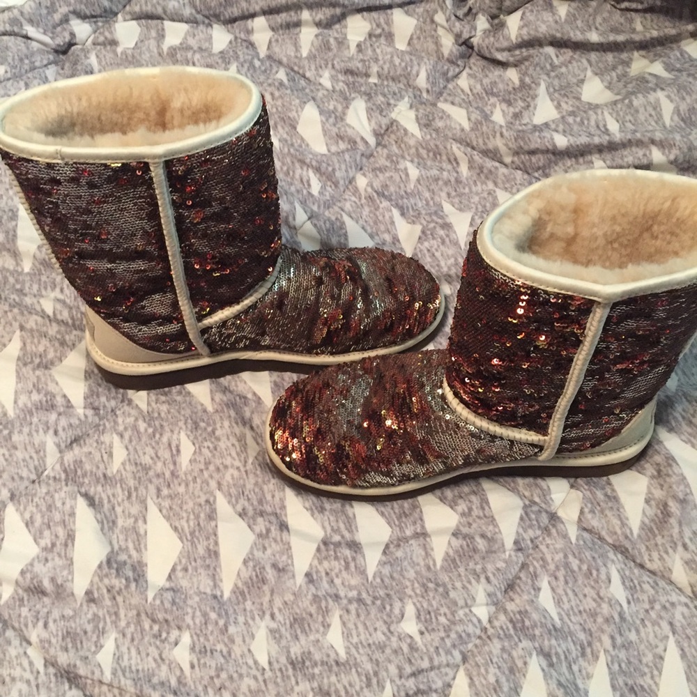 UGGs' sequin boots