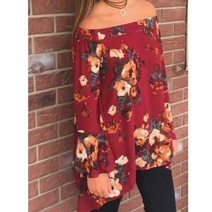 Off the shoulder top