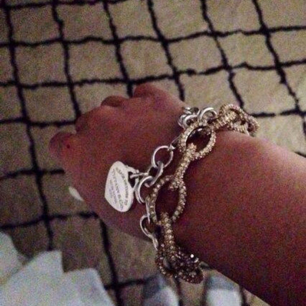 Return to Tiffany Silver Heart Tag Bracelet