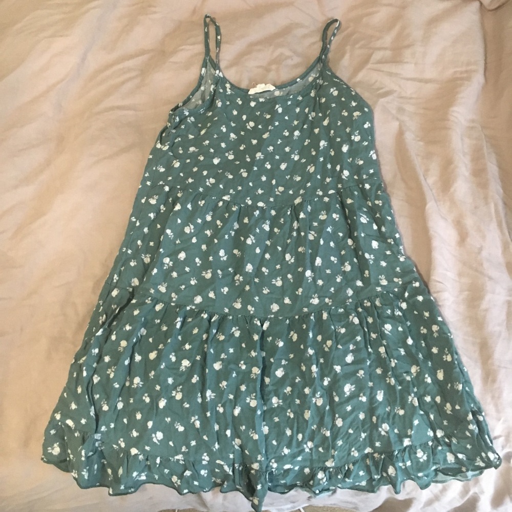 Green Babydoll Dress