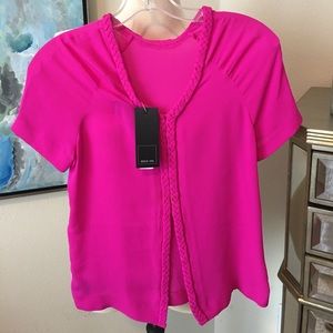 Fun blouse open in front