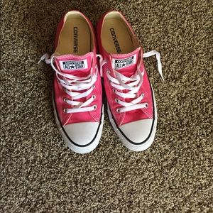 Pink Converse All Stars - Size 9