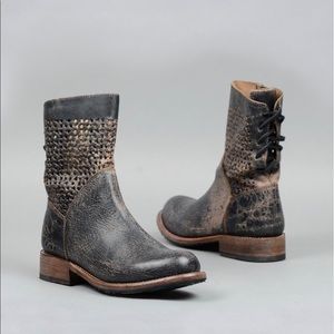 Bed Stu Black Bridgewater Boots