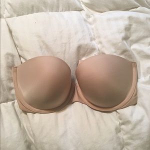 Strapless bra