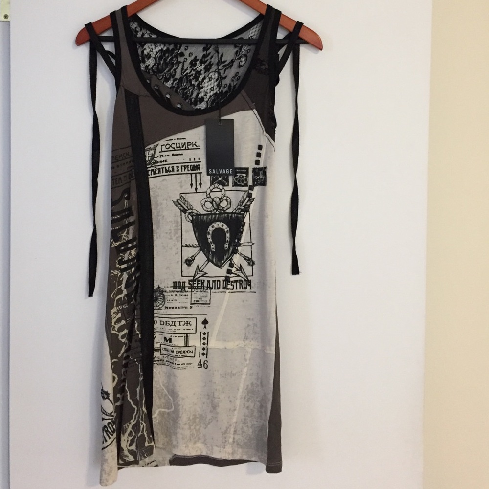 SALVAGE fun, sexy mini dress