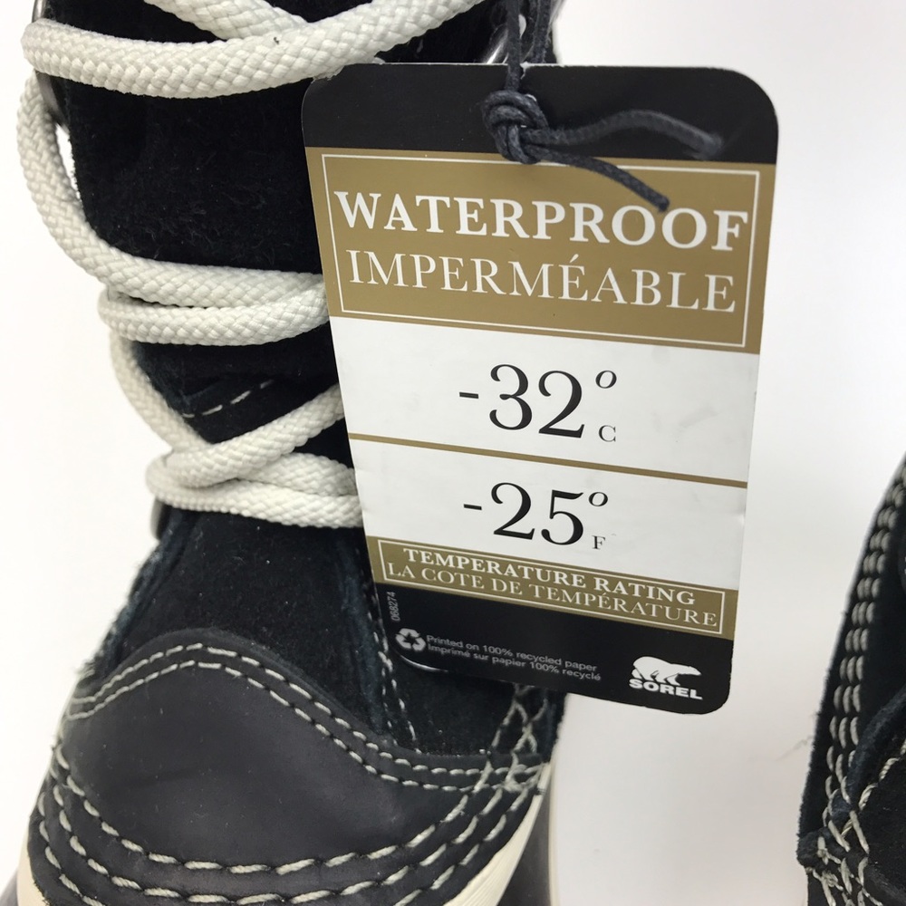 [Sorel] Joan Of Arctic II Knit Boots Chevron New - Picture 7 of 8