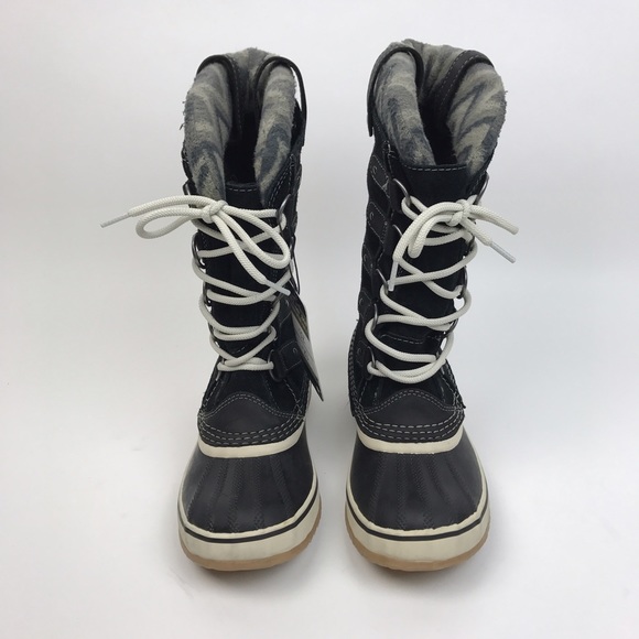 [Sorel] Joan Of Arctic II Knit Boots Chevron New - Picture 2 of 8
