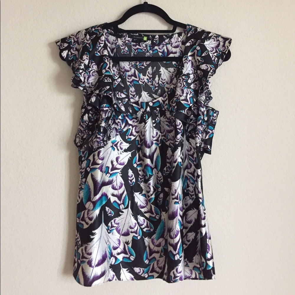 Leifsdottir silk blouse
