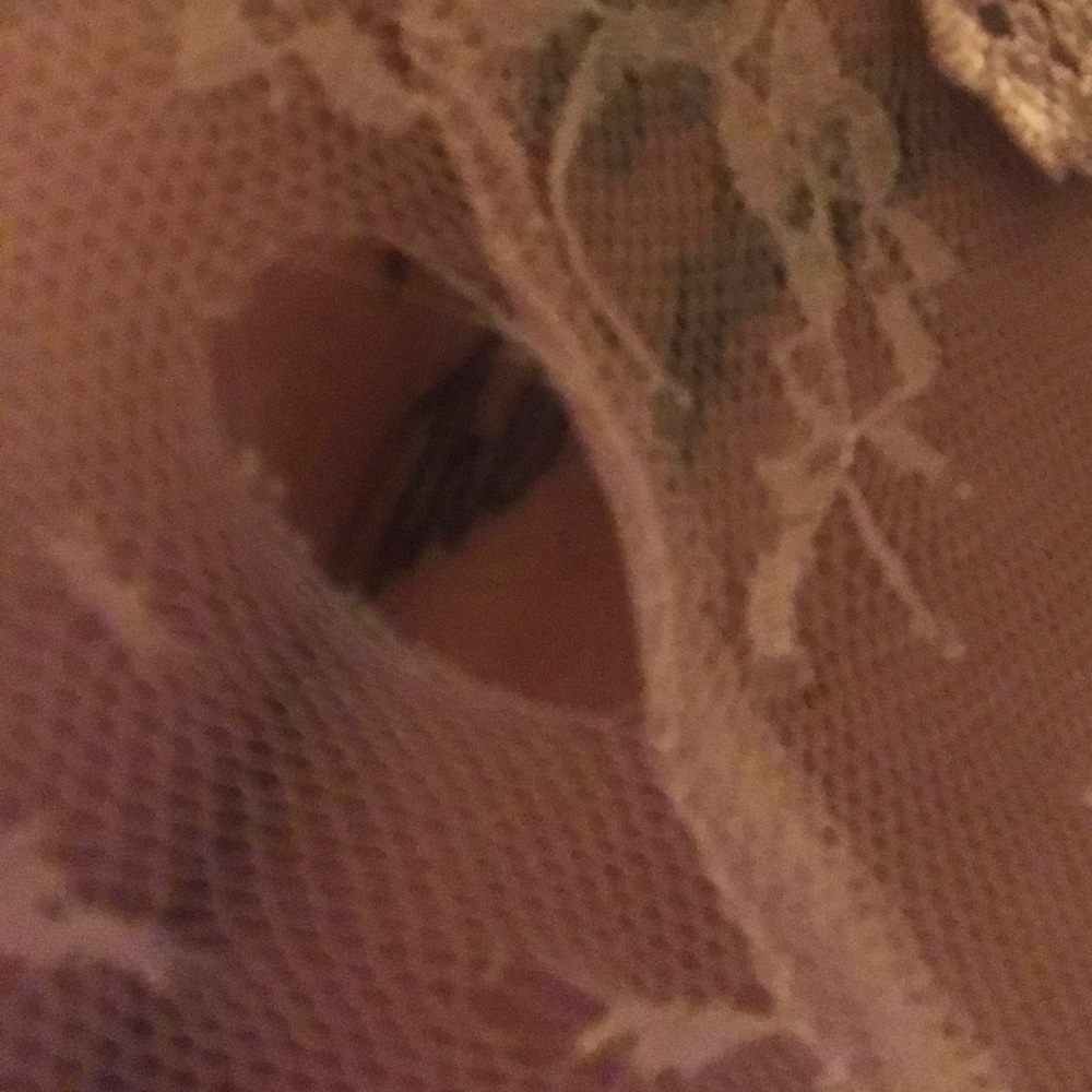 Lacey/sheer Topshop sundress *NEVER WORN* - Picture 8 of 8