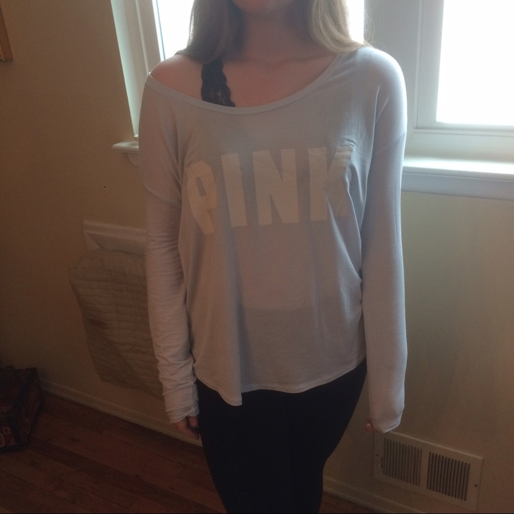 ❌SOLD ❌Victoria 's Secret PINK Long Sleeve - Picture 3 of 8