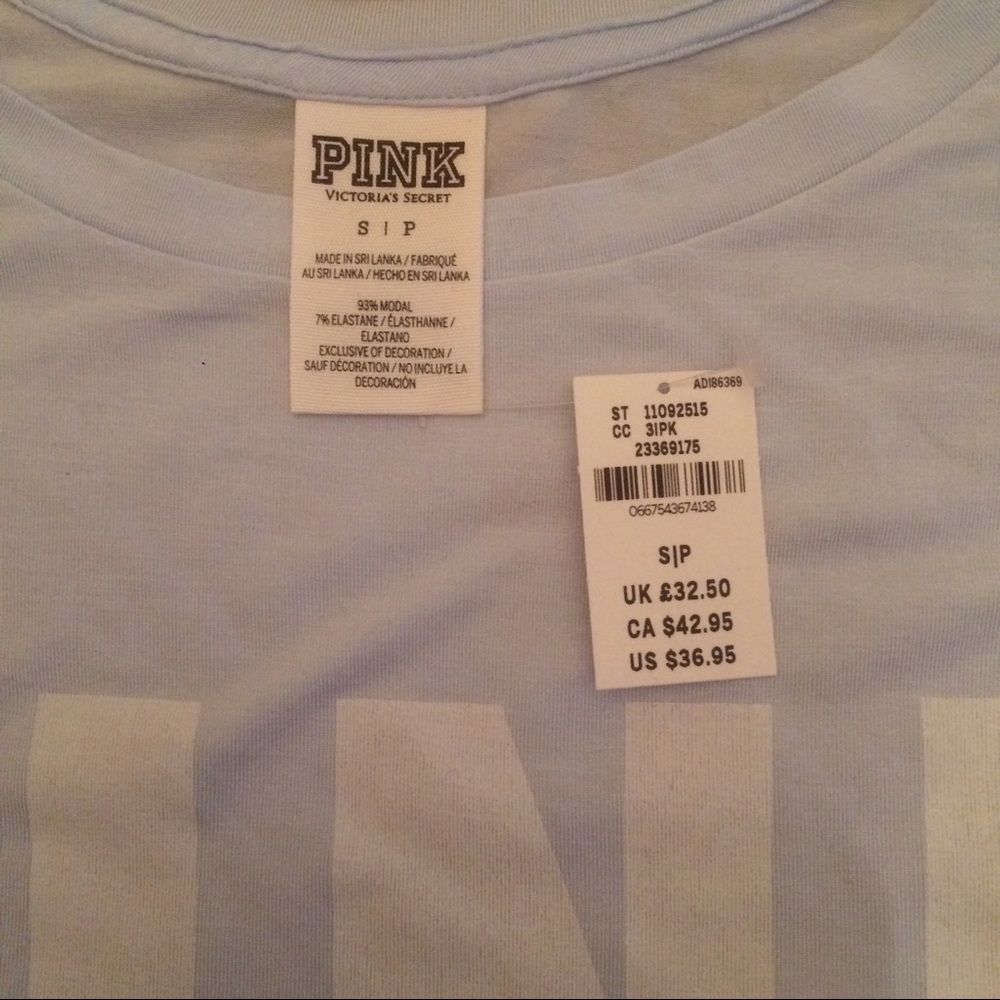❌SOLD ❌Victoria 's Secret PINK Long Sleeve - Picture 7 of 8