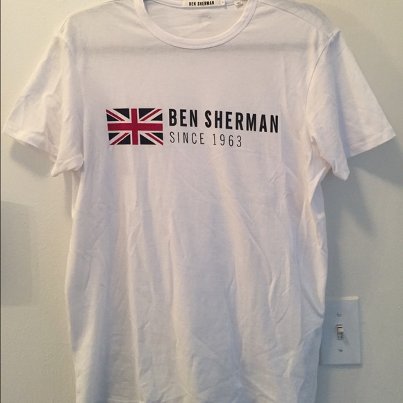 Ben Sherman White Logo T-shirt - Picture 1 of 1