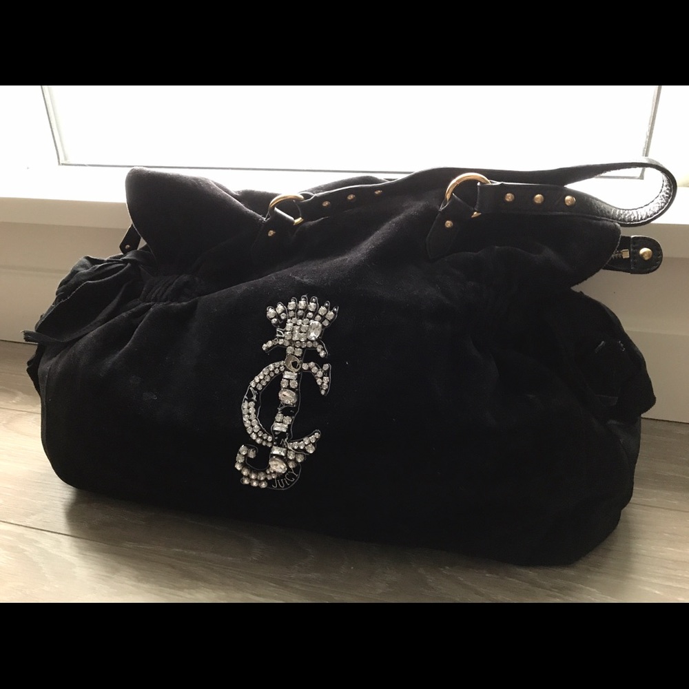 Black Juicy Couture Tote Bag