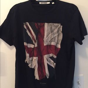 Ben Sherman Navy Flag Logo T-shirt