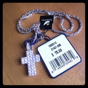 Swarovski cross necklace