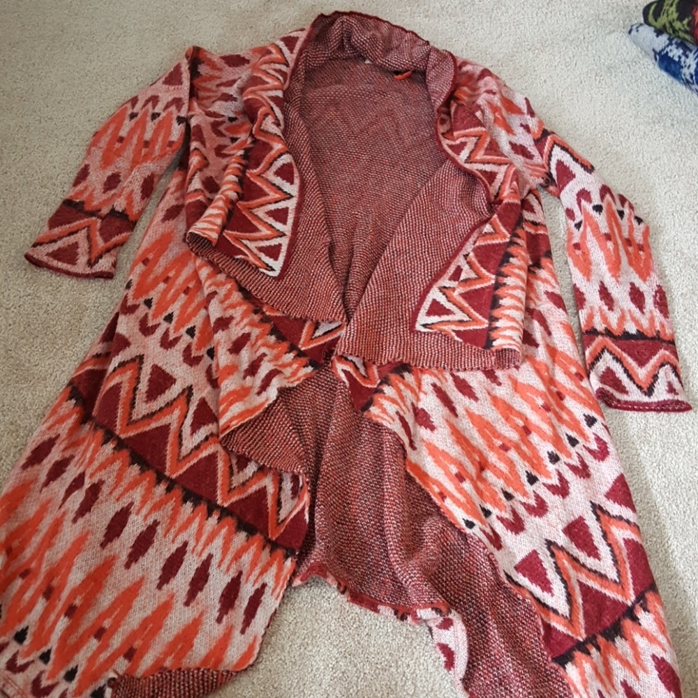 Anthropologie wrap sweater