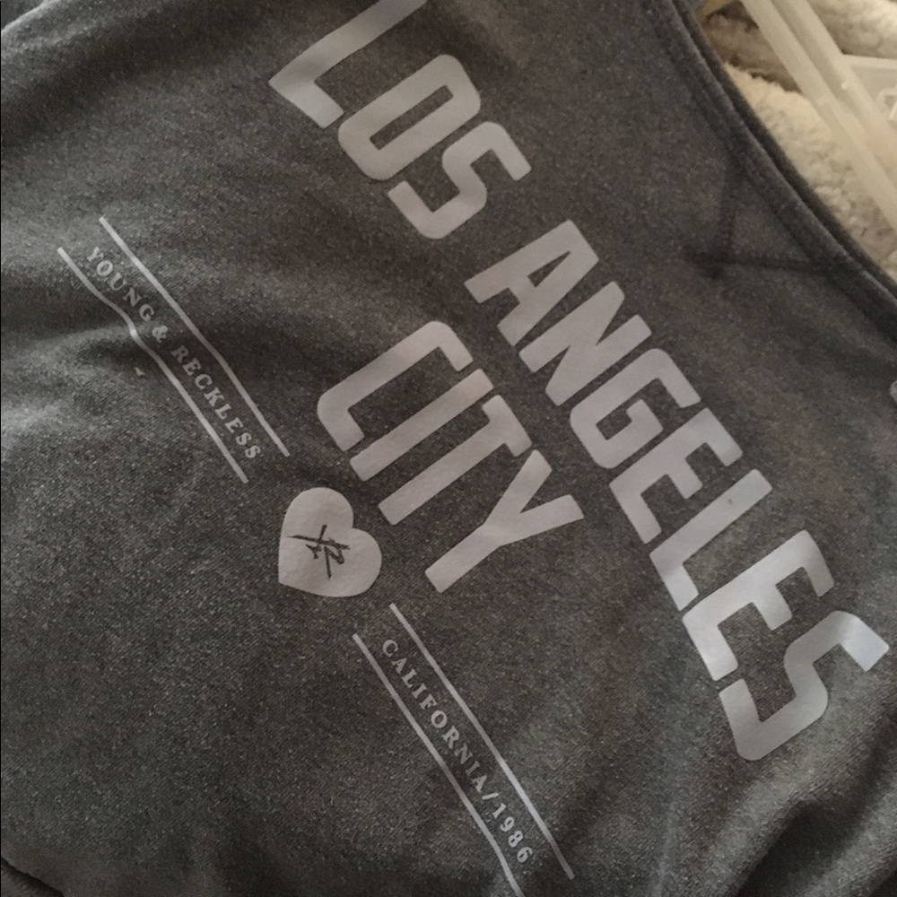 Y&R cropped, sweater