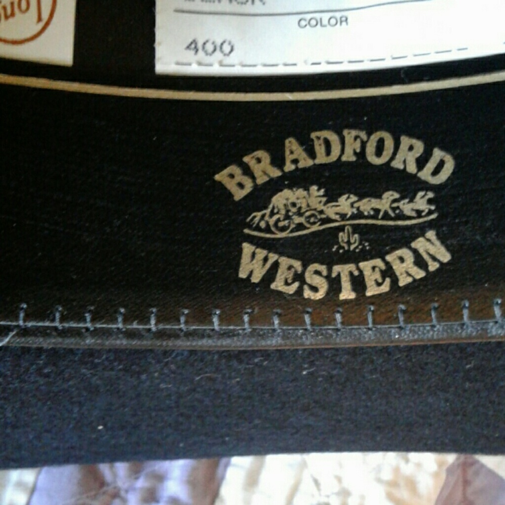 Bradford Western wool cowboy hat - Picture 4 of 4