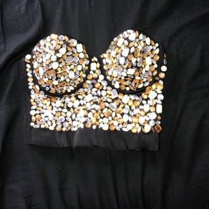Rhinestone top