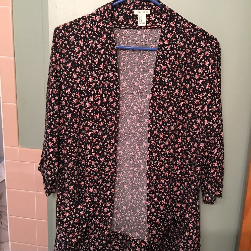 Floral blazer/ cardigan