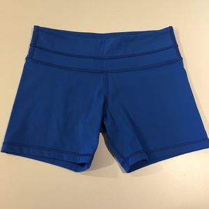 Lululemon Spandex Shorts 5 1/4 inseam, size 6
