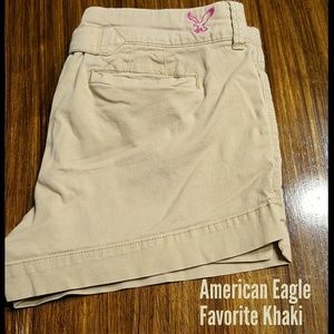 American Eagle Khaki shorts