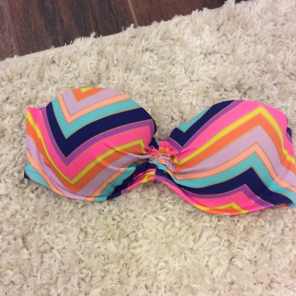Victoria's Secret bikini striped bandeau