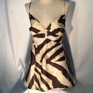 Banana Republic empire/spaghetti strap/fit&flare camisole