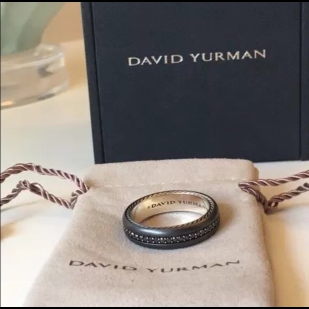 David Yurman men's wedding band