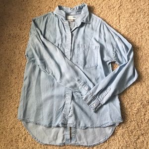Chambray button down